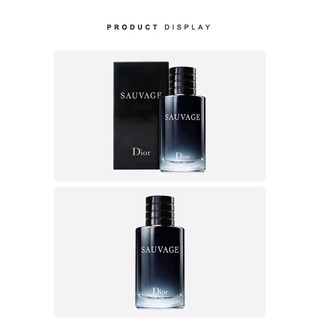 น้ำหอมแท้CHRISTIAN DIOR SAUVAGE EAU DE TOILETTE VAPORISATEUR SPRAY #DE PARFUM VAPORISATEUR SPRAY