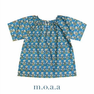 Mahal Mini Dress in Ocean | Moaa Collection