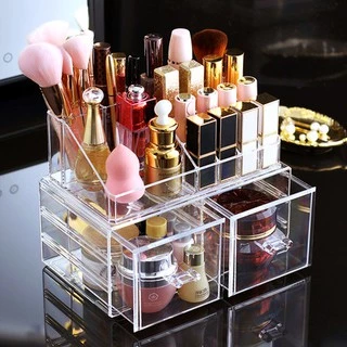 เซ็ต กล่องใส่เครื่องสำอางค์อะคริลิค 11 แบบ ลิ้นชักคุณภาพดี เกรดA พร้อมส่ง!!