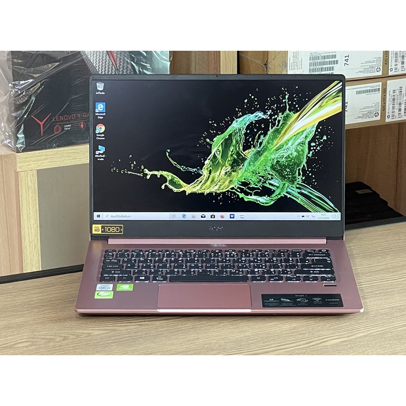 Acer Swift 3 SF314-57G-56PE i5-1035G1 SSD512GB RAM8GB Windows คีย์ไฟ สินค้ามือสองสภาพสวย