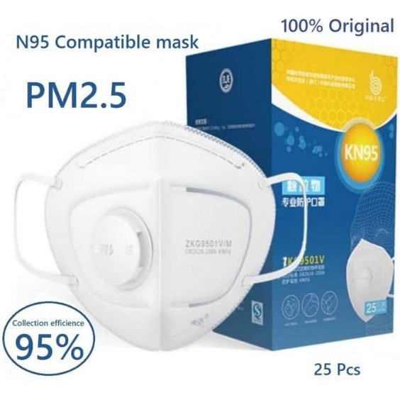 KN95 Mask N95 Mask GB26-2006 เทียบเท่า 3M 9501V+
