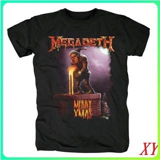 เสื้อยืดแขนสั้น คอกลม ผ้าฝ้าย พิมพ์ลาย  Megadeth Macquarie แฟชั่นสําหรับผู้ชายสามารถปรับแต่งได้