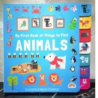 The First book of Things to find Animals-E