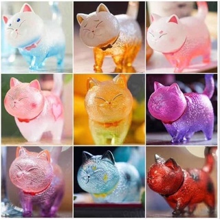 Cat Cocktails Transparent Model 9 pcs