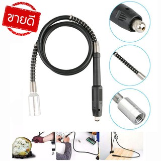 สายอ่อนเครื่องเจียร แกน 3 มิล ยาว 1 เมตร ไส้กลางแกน 3 มิล เกลียวหัวต่อ M19 ใช้กับเครื่องเจียร Toshi