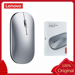 Lenovo Original Xiaoxin Air2 เมาส์บลูทูธไร้สาย โหมดคู่ 4000DPI BT V5.0 Nano สําหรับแล็ปท็อป Pc Win7 8 10 Mac