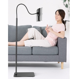 0012L BLACK Tablet Holder Landing Lazy Bracket.ที่วางแท็บเล็ต มือถือแบบตั้ง ความสูง 175ซม.