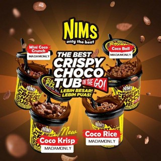 Nims Coco  โกโก้ครันซ์ราดช็อกโกแลต 300 กรัม(XX/7-12/24)