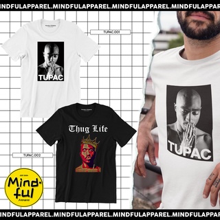 TUPAC GRAPHIC TEES | MINDFUL APPAREL T-SHIRTเสื้อยืด