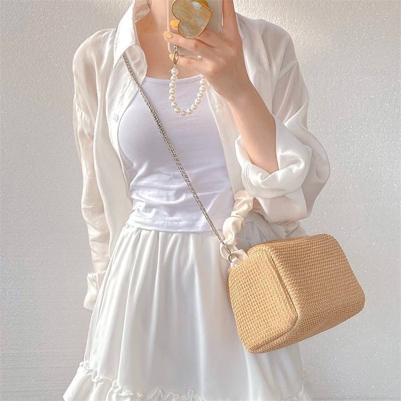 **กระเป๋าสาน Verona bag