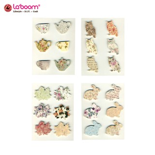 Laboom (ลาบูม) สติ๊กเกอร์สามมิติ รหัส LST32S