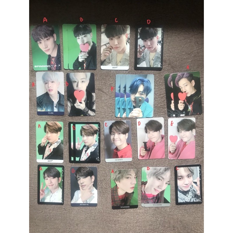 GOT7 Card Spinning top album