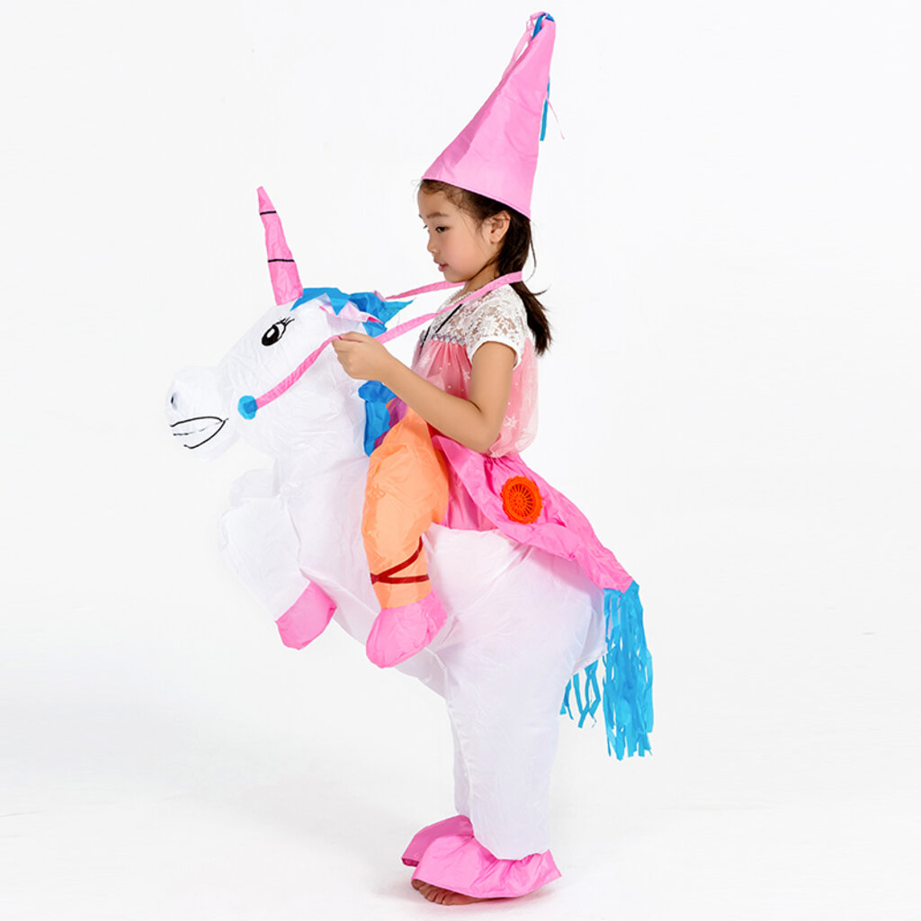 NZ008 ชุดขี่ยูนิคอร์นเป่าลม (เด็ก)