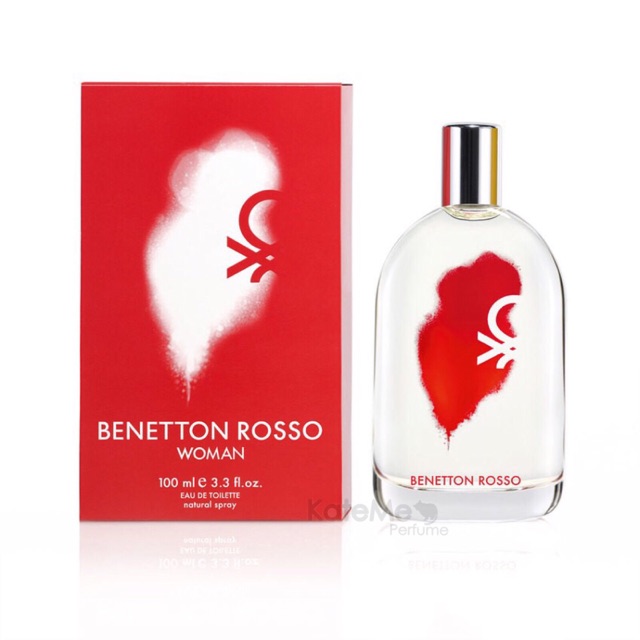 Benetton Rosso for Woman EDT 100 ml.