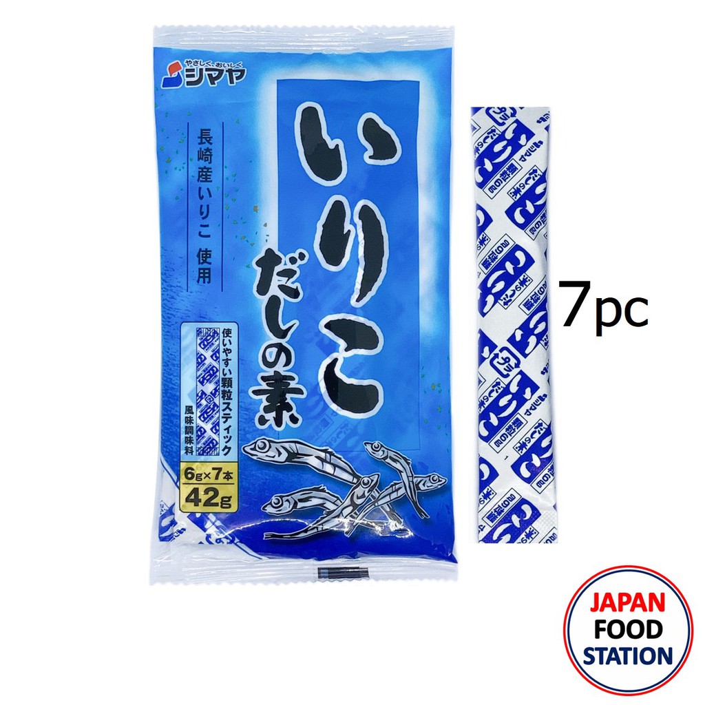 SHIMAYA IRIKO DASHI NO MOTO 7PC (20880) ซุปผงผสมปลาป่น SOUP BASE