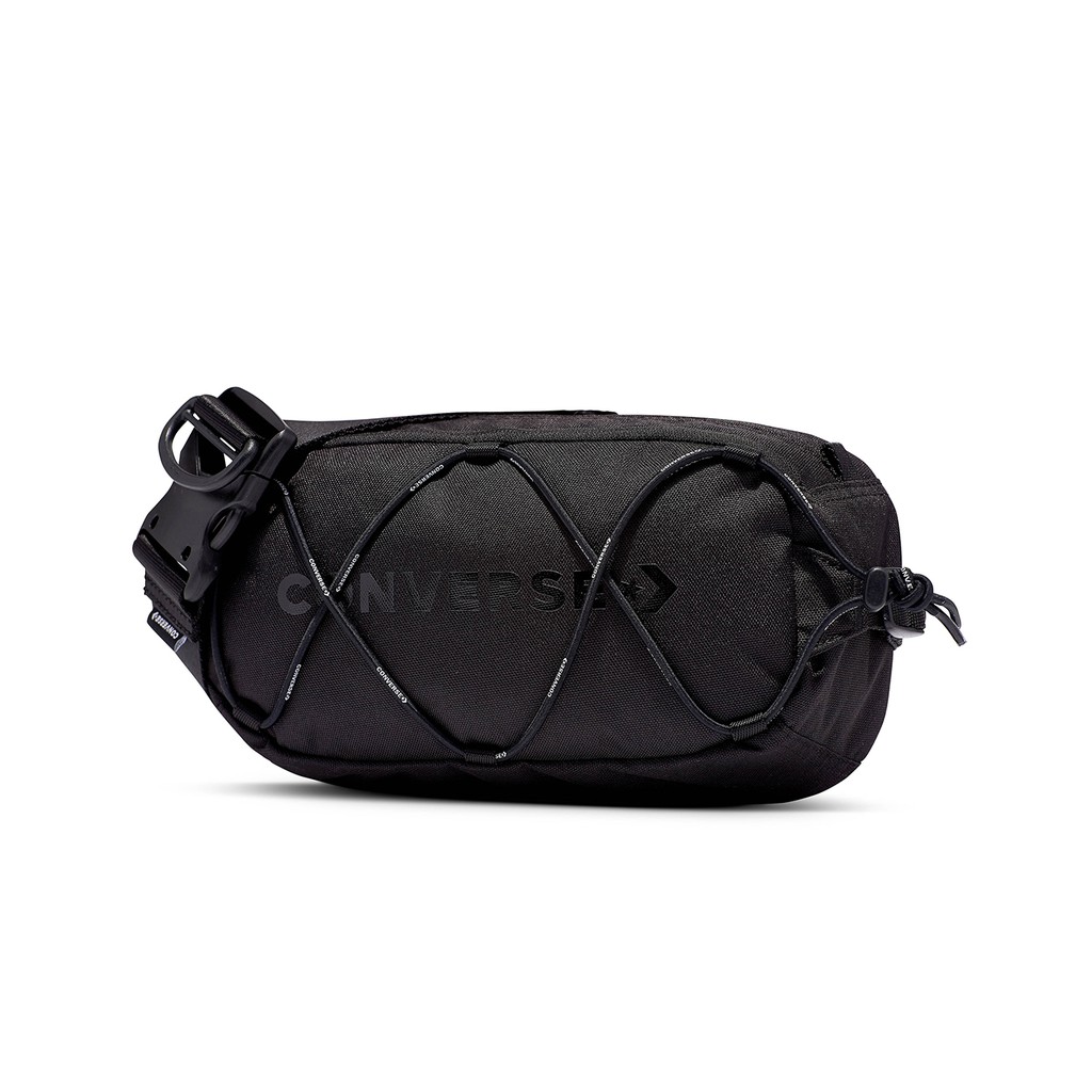 Converse Core Swap Out Sling Waist Bag - Black/Black กระเป๋าคาดเอว คาดอก คอนเวิร์ส แท้