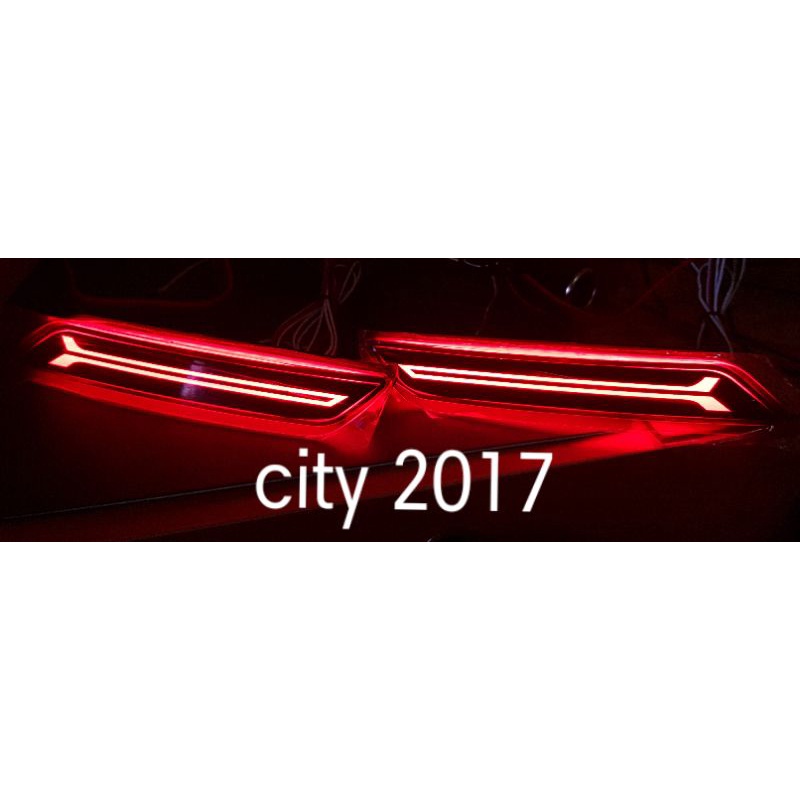 ไฟทับทิมท้าย Honda city 2017-2018 MC (มีไฟเลี้ยว)