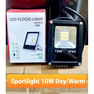 สปอร์ตไลท์ Sportlight 10w Led Slim พกพาสะดวก สว่าง ทนทาน ไฟส่องป้าย ไฟหน้าบ้าน