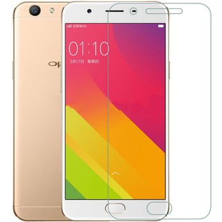 9H oppo A59 F1 A71 2018 A72 A92 A73 A75 A12 A77 A79 A83 K1 R3 R5 R7 R9 R9s Plus Pro อุปกรณ์กันรอยหน้าจอ ฟิล์มกระจกนิรภั โฟกัส