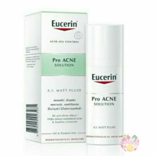 Eucerin Pro Acne A.I. Matt Fluid 50 ml ยูเซอริน โปร แอคเน่ แมท ฟลูอิด