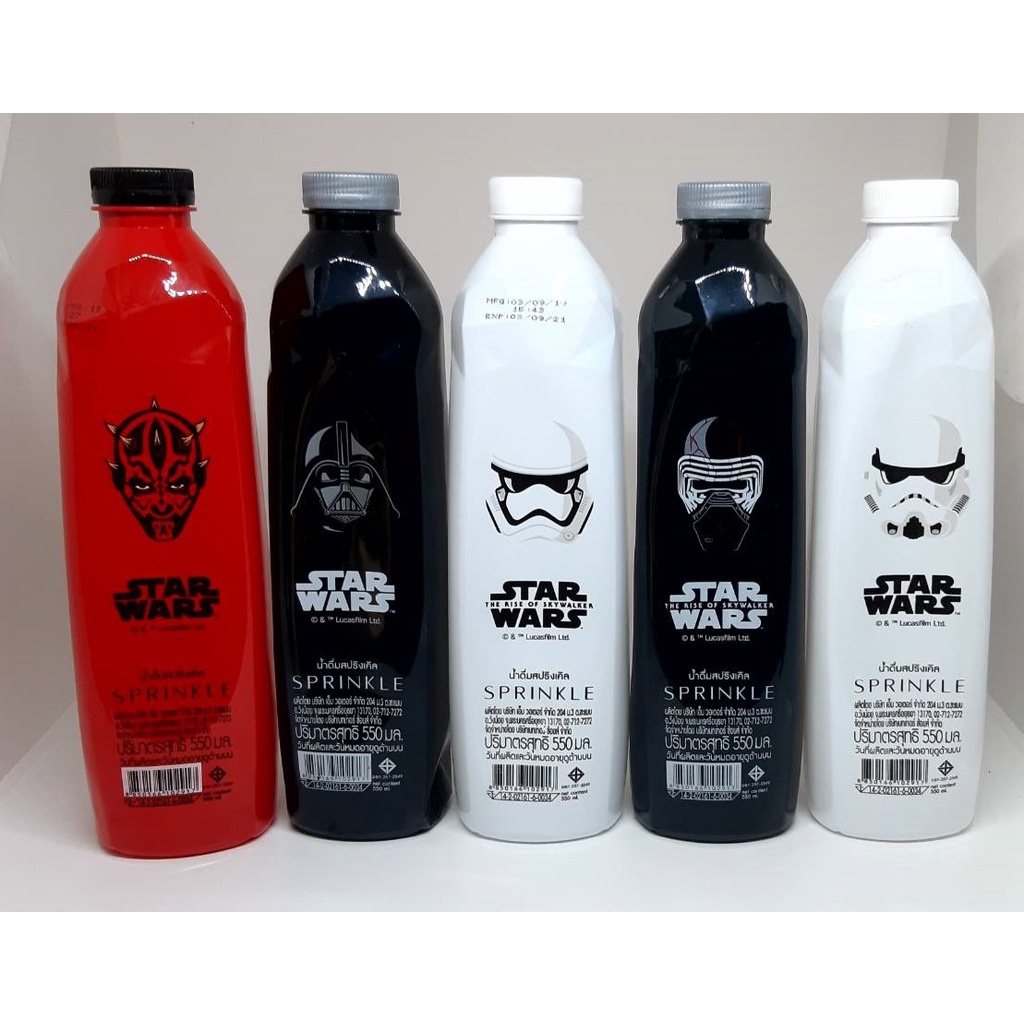 ขวดน้ำดื่ม Sprinkle ลาย Star Wars Limited Collection 10 แบบ