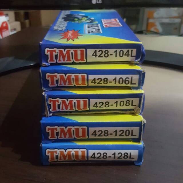 โซ่รถจักรยานยนต์ 428 104L 106L 108L 120L 128L