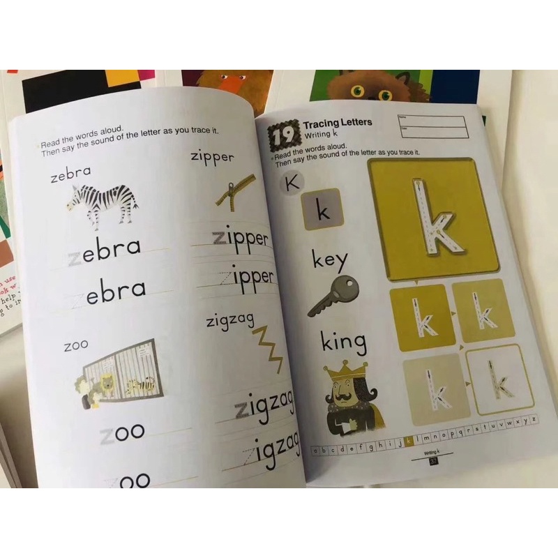 Kumon Workbooks Educational Children’s English Enlightenment แบบฝึกหัดเสริม￼ทักษะคุมอง ระดับอนุบาล สำหรับเด็กวัย 2-8 ปี ราคา ถูกที่สุด ดีลบีเคเค แกลเลอรีภาพที่ 8