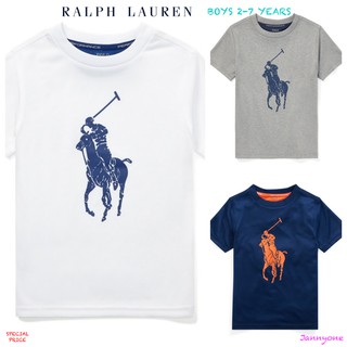 RALPH LAUREN PERFORMANCE JERSEY T-SHIRT ( BOYS 2-7 YEARS )