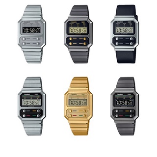 A100 Series / Casio สำหรับผูหญิง / A100WE,A100WE-1A,A100WE-7B,A100WEG-9A,A100WEGG-1A,A100WEGG-1A2,A100WEL-1A