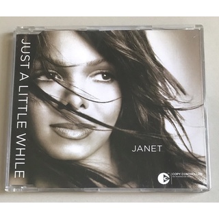 ซีดีซิงเกิ้ล ลิขสิทธิ์ มือ 2 สภาพดี...229 บาท “Janet Jackson” ซิงเกิ้ล "Just a Little While" แผ่นหายาก Made in EU