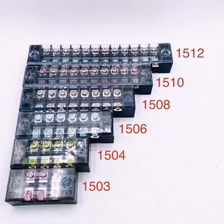 Terminal BOX เทอร์มินอล 600v 15a TB1503 TB2504 TB2505, TB1506 ,TB1508, TB1510, TB1512 ของใหม่ สินค้าพร้อมส่ง