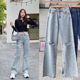 กางเกงยีนส์ ขาม้ากระบอก pinterest jeans