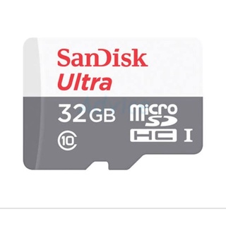 32GB Micro SD Card SANDISK Ultra SDSQUNR-032G-GN3MN (100MB/s,) ประกัน synnex