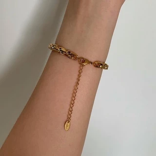 สร้อยสเตนเลส HER OBJECTIVE_HER TWIGGLE BOLD BRACELET/NECKLACE