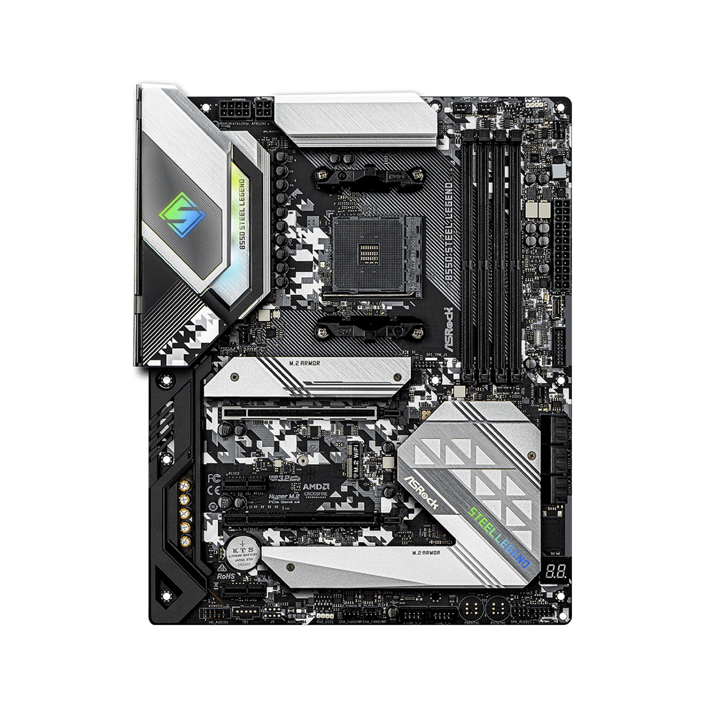 ASROCK B550 Steel Legend MAINBOARD เมนบอร์ด AMD AM4 ออกใบกำกับภาษีได้ #4