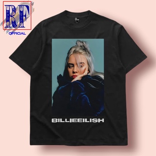 ROUNDคอลูกเรือNeckBillie EILISH เสื้อยืด - BORED Clothing | เสื้อยืด | รองเท้าบูท | วินเทจ | ขนาดใหญ่ | เสื้อยืด Homage-