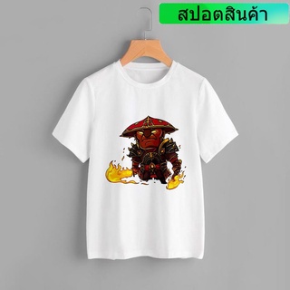 Dota2 - White V.2 เสื้อยืดลายการ์ตูนสวยๆ กว่า 20 แบบให้เลือก เสื้อยืดผ้าฝ้าย