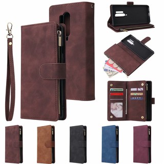 เคส Xiaomi Redmi Note 9 9s 7 8 pro 8A 9A 9T Flip Cover Case Zipper Wallet PU Leather เคสฝาพับ soft tpu silicone Bumper เคสหนัง Phone Holder Stand for Redmi9 Redmi9a Redmi7a Redmi8a Redmi8