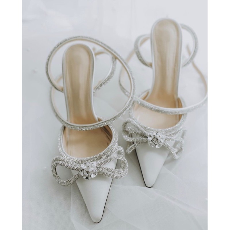 98-6 Vshoesofficialรองเท้าส้นสูง