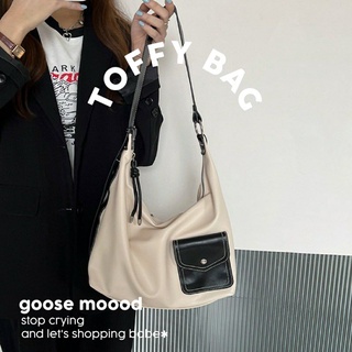 GOOSE MOOOD𓅼 TOFFY BAG กระเป๋าหนังสะพายข้าง