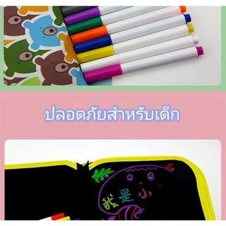 ปากกาชอล์ค เขียนกระดานดำ ไร้ฝุ่น ลบง่ายไม่เลอะ ปากกาสีสด สะดวกใช้ ราคาถูกที่สุด