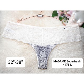 Madame Supertrash ทรงกว้าง/ใหญ่❌ Size M,L,XL,XXL ชุดชั้นใน/กางเกงชั้นในทรงจีสตริง(G-string) 4475