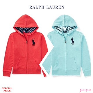 RALPH LAUREN COTTON-BLEND-FLEECE HOODIE (BOY SIZE 8-20)