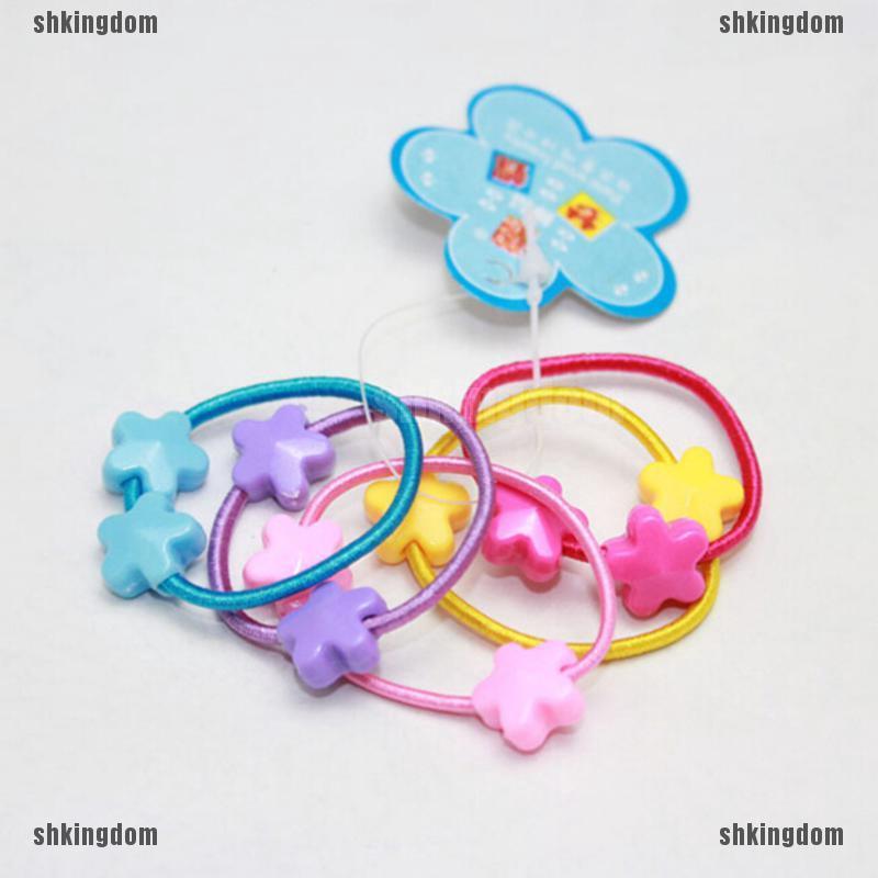 COD☪Readystockยางรัดผมยางยืดสำหรับเด็ก 50 ชิ้น Baby hair accessories