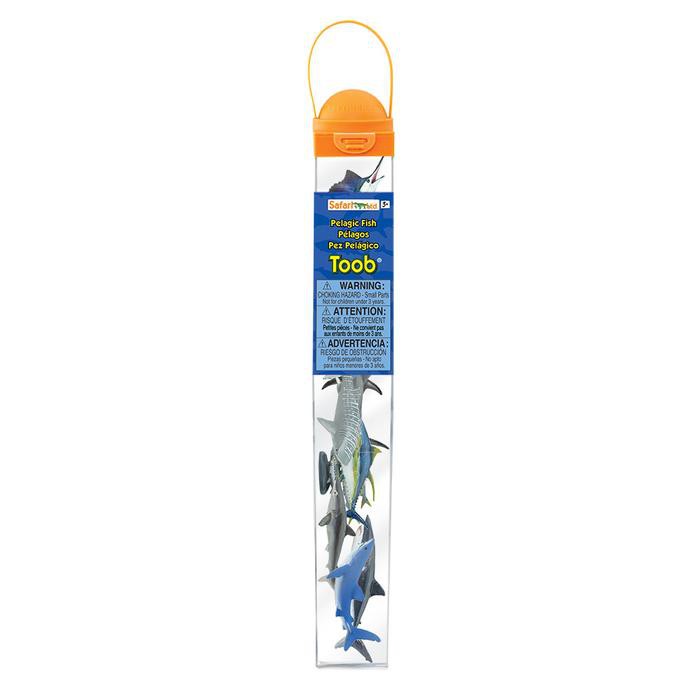 Safari Ltd. : SFR100265 โมเดลปลาที่อาศัยในเขตทะเลเปิด Pelagic Fish TOOB®