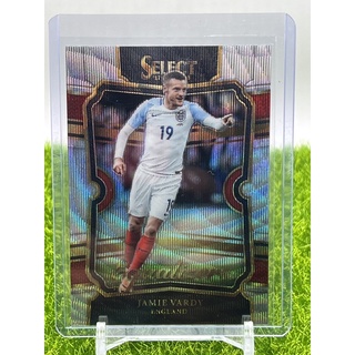 Jamie Vardy panini select ในชุดทีมชาติอังกฤษ