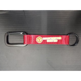 key chain Manchester United สีแดง งานปะ