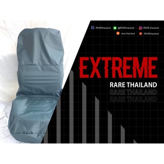 RARE Extreme ผ้าคลุมเบาะรถ กันเหงื่อ กันน้ำ กันเปื้อน กันรอย ฐาน3ชั้น Free size สีเทา