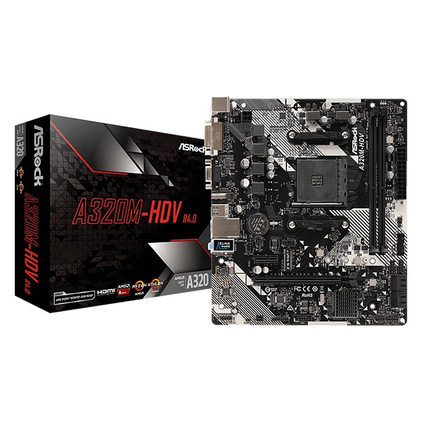 MAINBOARD ASROCK A320M-HDV R4.0