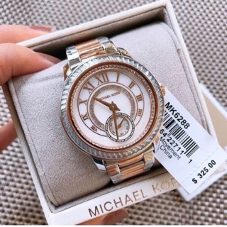 MK6288.   40 mm.   Madelyn Mother of Pearl Dial Two Tone Stainless Steel Ladies Watch สวยสุดฮิต รุ่นนี้ต้องมีสะสม